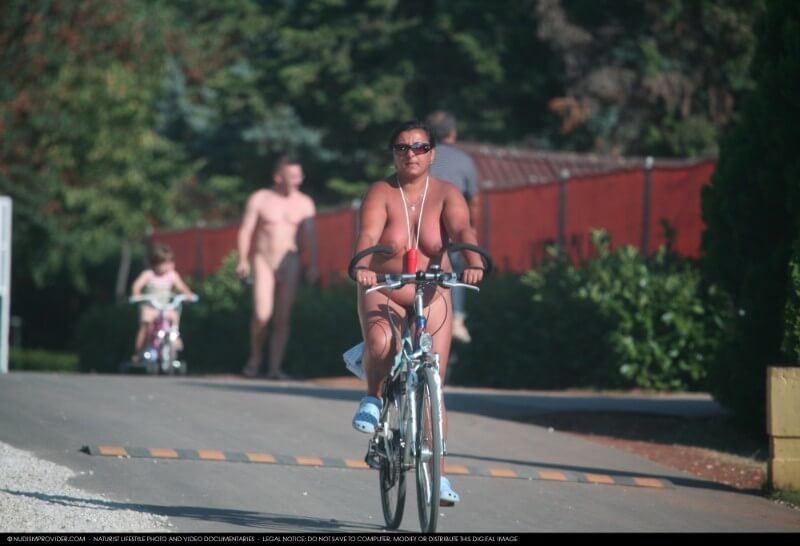 Naturists Road Biking pics - Naturism and nudism help you overcome your fears
