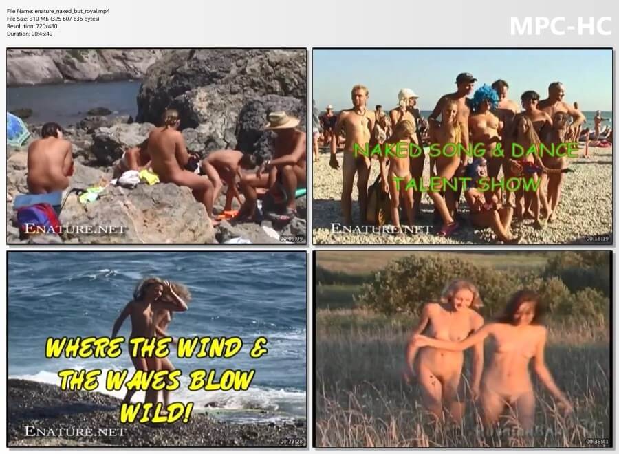 Enature - Naked royal vacation at sea - The naked body is an expression of beauty