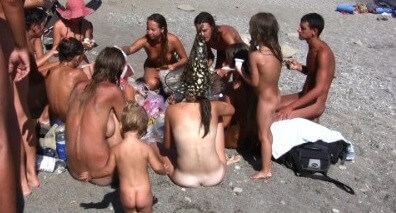 The vast oceanfront 1 Full HD video - In nudist culture, sincerity, honesty, and respect for oneself and others are valued