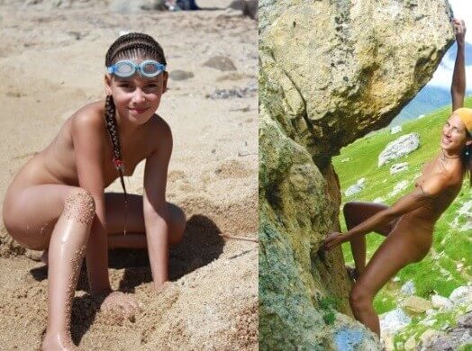 College Walk photos - Nudism is based on human nature