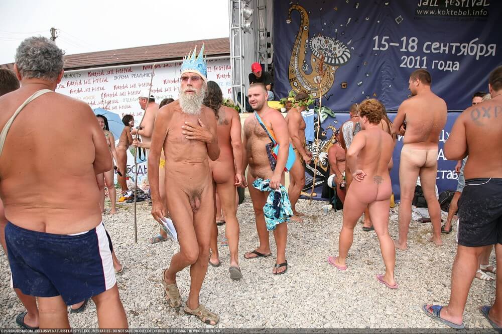 Koktebel Nudism Festival photos - Living in harmony with nature is a defining characteristic of the naturist and nudist community