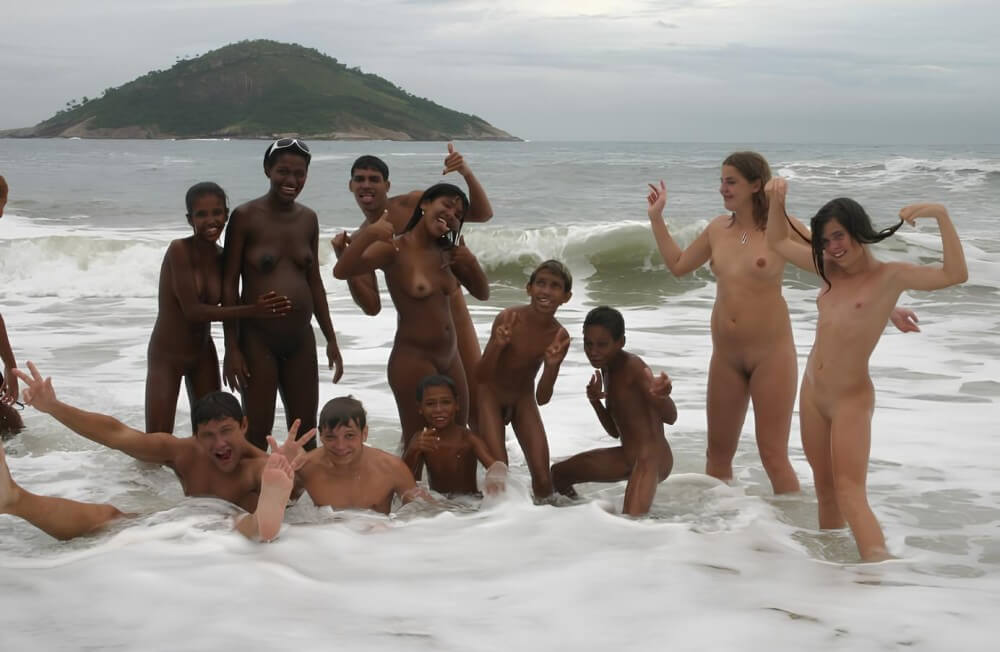 Photo nudism in Brazil - A well-known naturist center