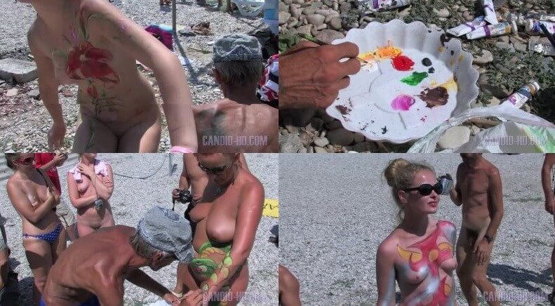Body Art Festival 2008 Part 1 - A nudist values inner balance and peace of mind