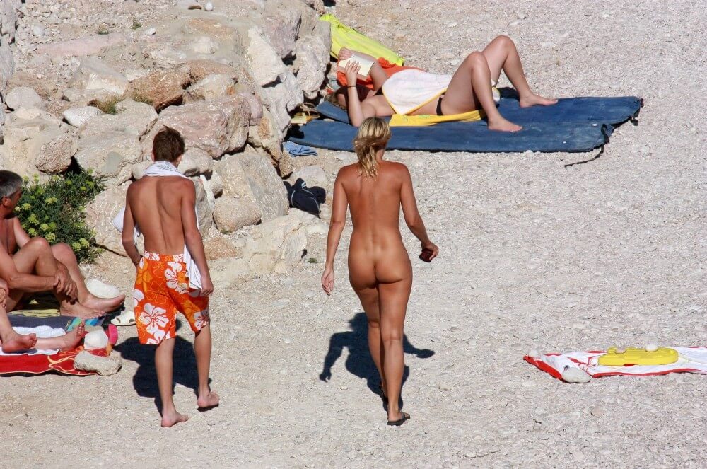 European Beach Entrance pics - Unrestricted freedom as the core value of nudism