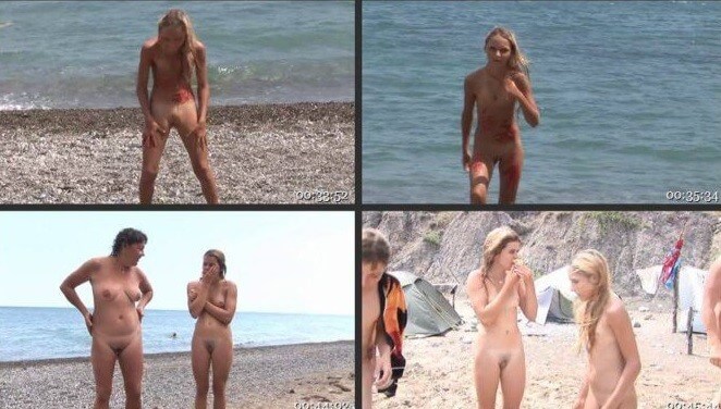 Enature - Mars and Muddy Merry-Making - Overcoming inhibitions is one of the goals of nudism