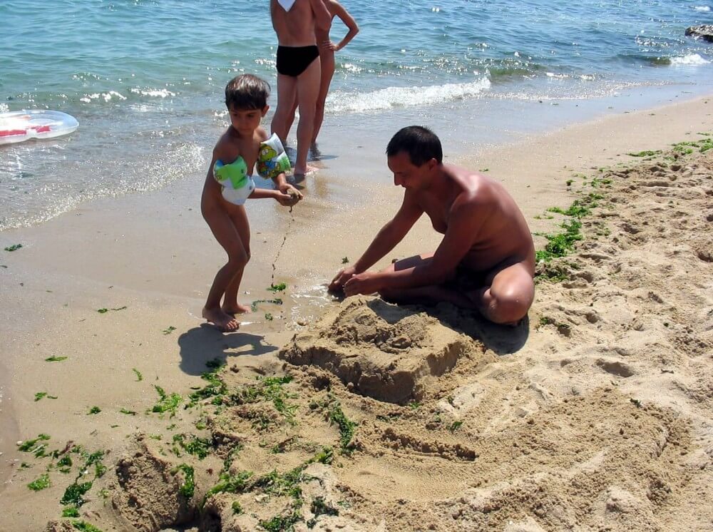 Bulgarian Sandy Paint Over - Physical freedom is important to many nudists