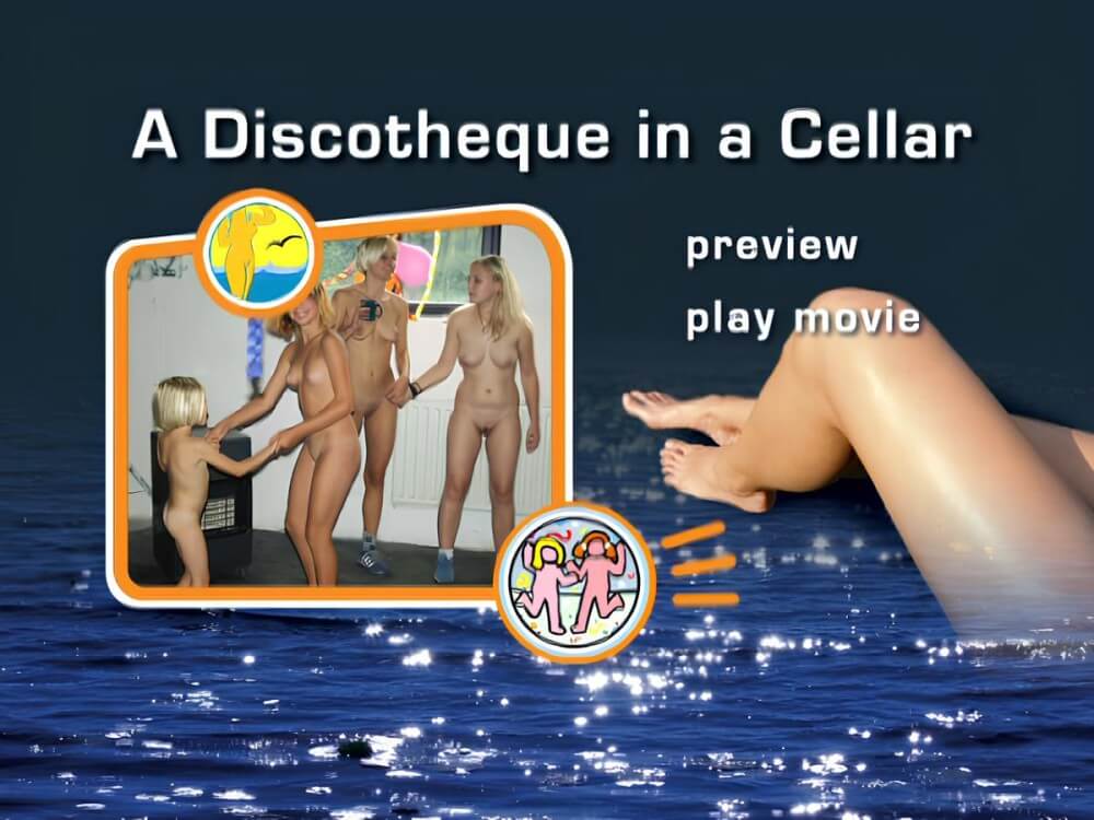 Naturist Freedom: A discotheque in a cellar - Nudity is only possible among people