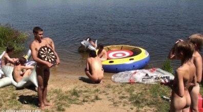 Nude and hot summer day video - Peace and tranquility are important values for advocates of naturism and nudism