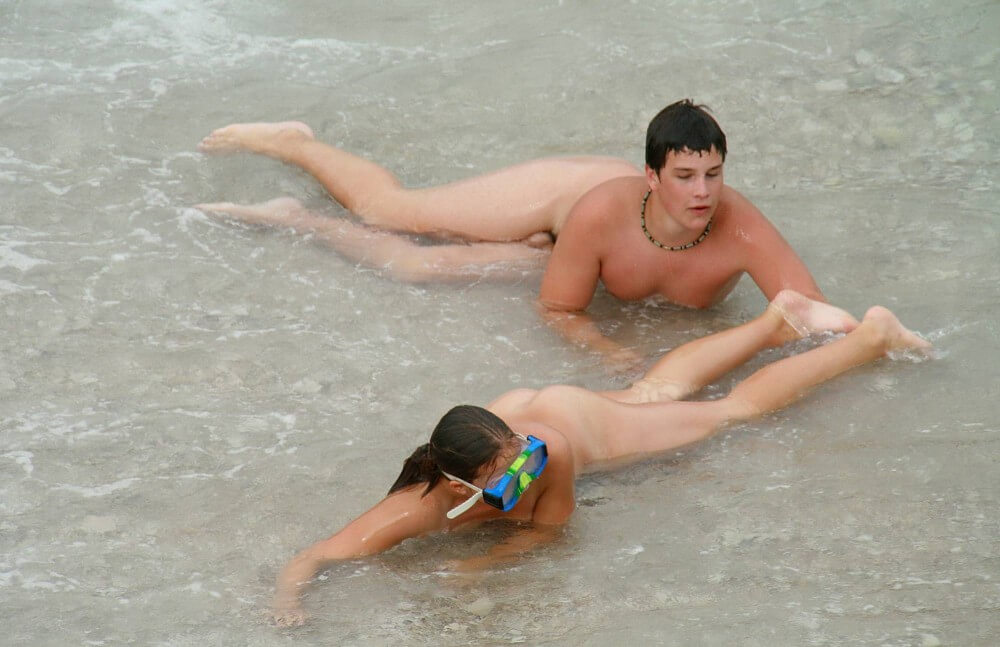 Wading In The Shallows pics - The practice of nudism helps us shed imposed stereotypes and insecurities
