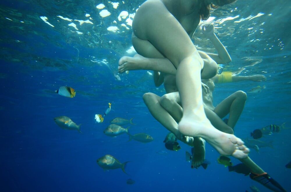 Egyptian Snorkelers Part - Naturists love nature and the environment