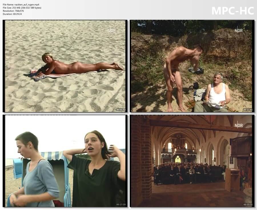 Nudist movie die nackten auf rugen HD - Naturism promotes openness toward the body