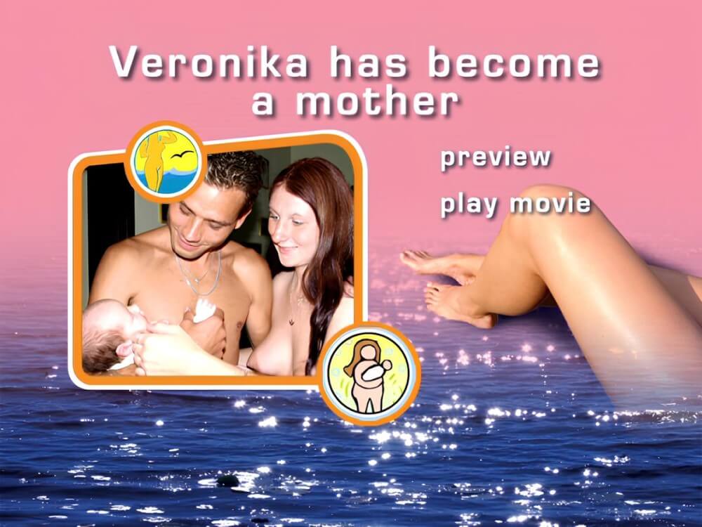 Naturist Freedom: Veronika Has Become a Mother - For naturists, nudity is part of natural existence