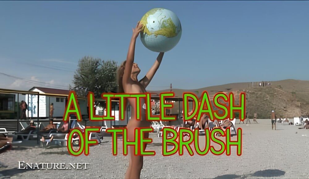 Enature: A little dash of the brush - Nudity is an expression of natural beauty