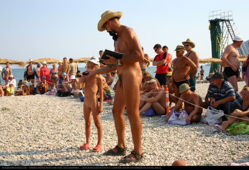 Naturist Pageant Line Up photos - We have nothing against nudism per se