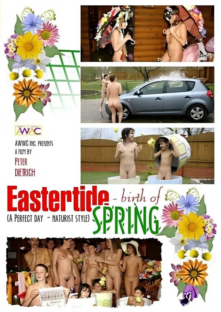 Enature, AWWC – Eastertide Birth Of Spring film - A nude person strives for inner harmony and peace of mind
