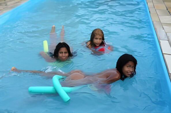 Tropic Pool Side Day - Brazil resort - Nudism and naturism promote respect for natural beauty and diversity