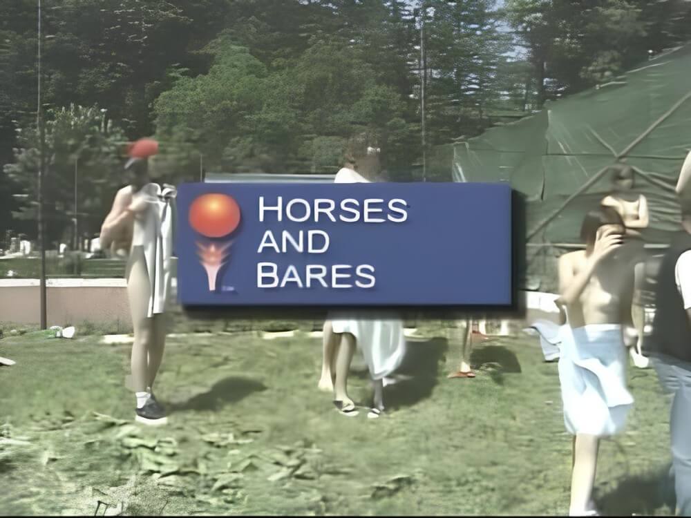 Horses and Bares - Nudists value harmony and tranquility