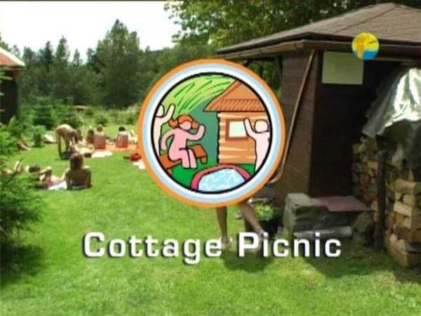 Naturist Freedom: Cottage Picnic DVD - Nudity is a part of life without shame or fear