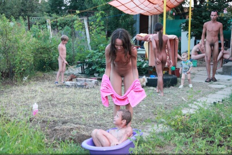 Green barrel of fun-grassy fields of gold photos - The Cult of Nudity Is Open to All