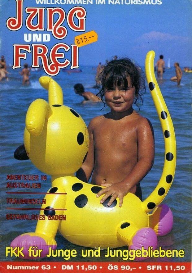 Jung und Frei Nr 63 - People find in this a way to understand that the naked body is part of nature and its beauty