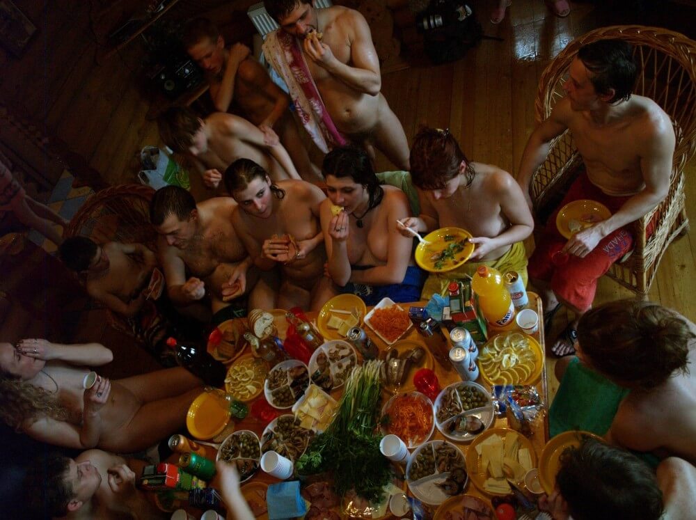 Family Valentines Dinning pics - Nudity in naturism is an expression of respect for oneself and the world around us
