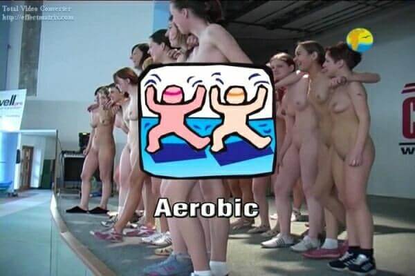 Naturist Freedom: Aerobic - Naturism is about respecting natural beauty