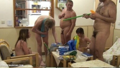 Pool jacuzzi and paints Full HD - In naturism, sincerity and openness toward others are valued