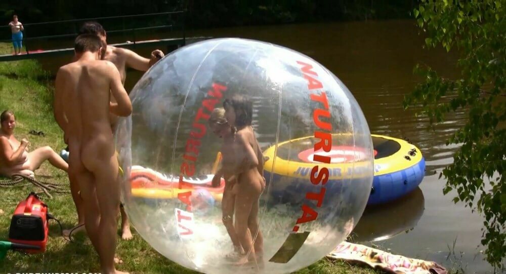 Daytime Family Picnic Full HD - Through naturism, people seek an opportunity to become closer to nature and to themselves