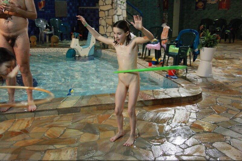 Naturist club games pool photos - Nudism fosters trust and mutual understanding