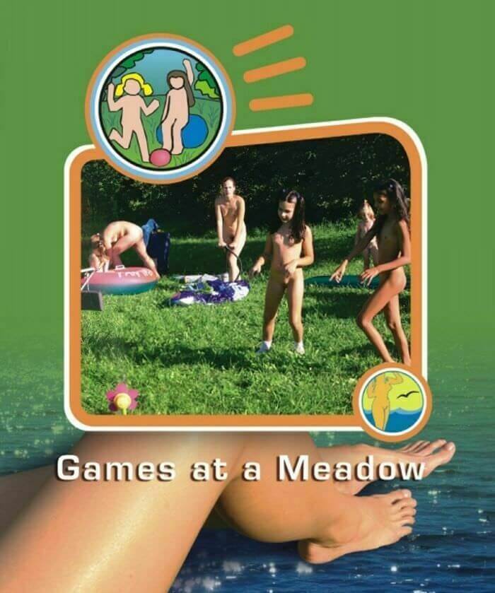 Naturist Freedom: Games at a Meadow - Nudity helps one better understand oneself and ones feelings
