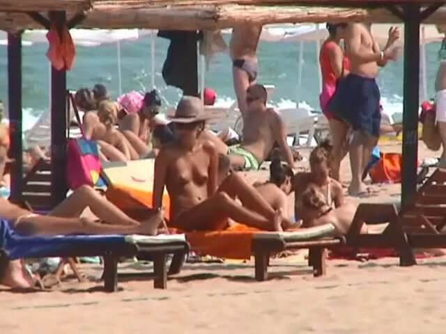 Beaches of solar Bulgaria - Rejecting Swimsuits