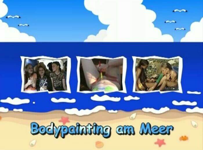 Naturistin: Bodypainting am Meer - Ethical Principles of the Nudist Community