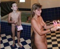 Naturists celebrates birthday photos - Living with joy and ease as part of the naturist and nudist lifestyle