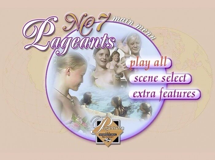 Pageants France # 7 1999 DVD video - Blending in with the crowd of nudists