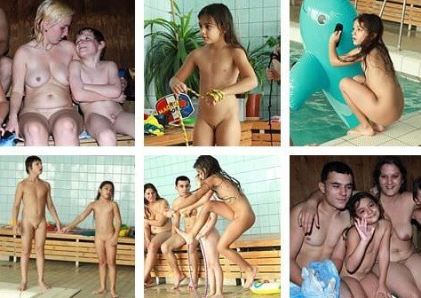 Pool and a sauna photo gallery - Nudity is an expression of natural beauty