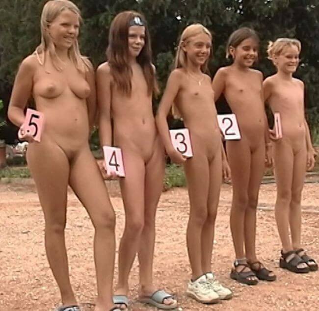 The White Castle Pageant Full HD video - People in a State of Complete Nudity