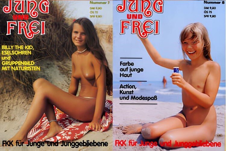 Jung und Frei # 5-8 - Ordinary people as naturists