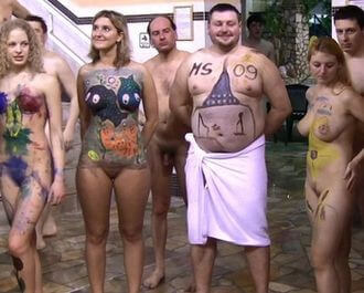AquaPark Pageant Night Full HD video - A basic understanding of naturism is necessary